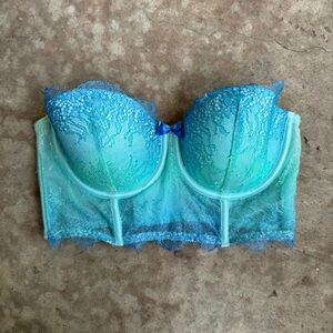 Victoria’s Secret Longline Very Sexy Demi Bra Corset Top size 34B *NO STRAPS*